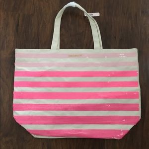 NWT Victoria’s Secret sequin tote